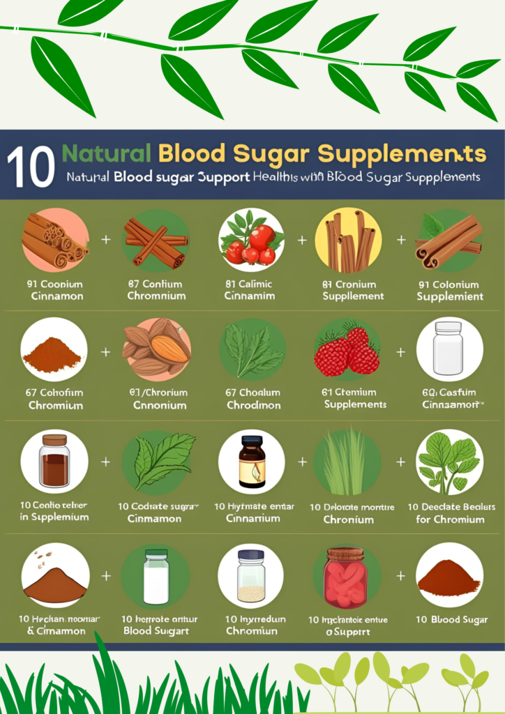 10 Natural Blood Sugar Support Supplements